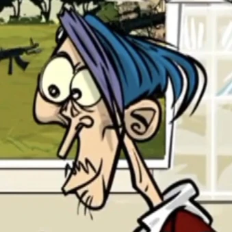 Arquivo:Homem de cabelo azul (The Jorges).jpg