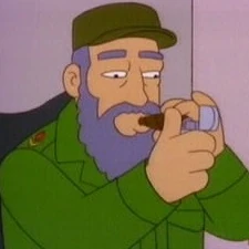 Arquivo:Fidel Castro (Os Simpsons).jpg
