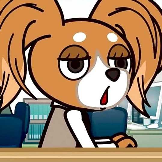 Arquivo:Recepcionista da Autoescola (Aggretsuko).jpg