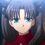 Rin Tōsaka em Fate/stay night
