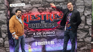 Dublador de Príncipe Adam / Adam Gleen"He-Man" (Garcia Júnior) com o diretor de dublagem (Daniel Simões) na pré-estreia de 24/05/2026.