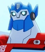 Optimus Prime em Transformers: Rescue Bots Academy