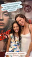 Dubladora da Cecelia Winchester criança com a dubladora da Millie (Bruna Laynes) na Pré-Estreia 15/12/2025.