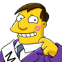 Prefeito Quimby em Os Simpsons e Os Simpsons: O Filme
