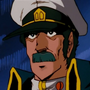 Capitão Bruno J. Gloval em Macross: A Batalha Final (Álamo)