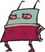 Skoodge em Invasor Zim