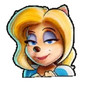 Isabella em Crash Team Racing Nitro-Fueled
