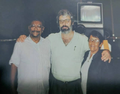 Paulo Flores, Nelly Amaral e Júlio Cezar.