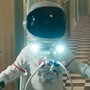 Astronauta em Amigos Imaginários