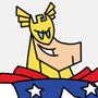 Major Glória em O Laboratório de Dexter e As Meninas Superpoderosas
