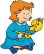 Rosie em Caillou (1ª Voz)