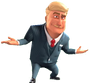 Carl, o Chefe Executive em Talking Tom & Friends