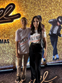 Dublador de Michael Jackson (jovem) (Ítalo Soares) com a diretora de dublagem (Andrea Murucci) na pré-estreia 16/04/2026.