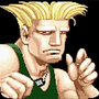 Guile em Hi Score Girl