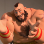 Zangief em Detona Ralph e WiFi Ralph: Quebrando a Internet