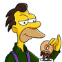 Lenny em Os Simpsons (voz atual)