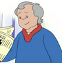 Vovô (1ª voz) em Caillou