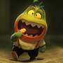 Sr. Piranha em Os Caras Malvados