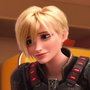 Sargento Calhoun em Detona Ralph e WiFi Ralph