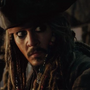 Capitão Jack Sparrow em Piratas do Caribe: A Vingança de Salazar