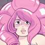 Rose Quartz / Diamante Rosa em Steven Universo