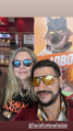 Diretora de dublagem Flavia Fontenelle com dublador do Sr.Piranha (Duda Espinoza) na Pré-Estreia.