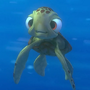 Esguicho em Procurando Nemo (Delart)