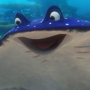 Tio Raia em Procurando Nemo (Delart) e Procurando Dory