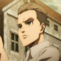 Porco Galliard criança em Attack on Titan