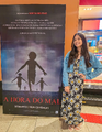 Dubladora Amanda Bichara na Pré-Estreia Parte 2.