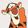 Tigre em Ursinho Puff e o Dia Chuvoso, Ursinho Puff e o Tigre Saltador e As Muitas Aventuras do Ursinho Puff (1ª dublagem)