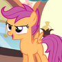 Scootaloo em My Little Pony: A Amizade é Mágica e Equestria Girls