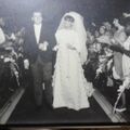 Ézio Ramos e Gilmara Sanchez se casando (anos 1960)