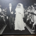 Ézio Ramos e Gilmara Sanchez se casando (anos 1960)