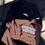 Iwao Oguro (Knuckleduster) em My Hero Academia: Vigilantes
