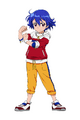 Riki Ryugasaki em B-Daman Crossfire