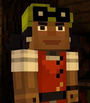 Olivia em Minecraft: Story Mode
