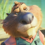 Nibbles Castanheira em Zootopia 2