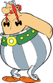 Obelix em diversas animações