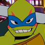 Leonardo em O Despertar das Tartarugas Ninja