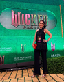 Andrea Murucci (Diretora de dublagem) na première[18]