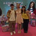 Dublador do Pandy (Gab Cardoso) com as dubladoras da Gabby e da Baby Box (Isa Pagnota e Marina Mafra) na Pré-Estreia.
