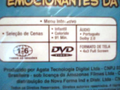 Um pedaço do Verso do DVD