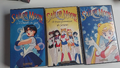 Os três VHS lançados pela Flashstar