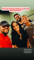 Diretora de dublagem (Andrea Murucci), com o técnico de gravação (Rodrigo Pereira), o dublador de Michael Jackson (Marcus Eni) e o dublador Ítalo Soares.