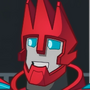 Sideswipe em Transformers: Rescue Bots