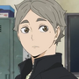 Kōshi Sugawara em Haikyū!! (1ª-2ª Temporada)