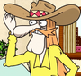 Freewheelin' Franklin Freek em As Fabulosas Aventuras dos Freak Brothers