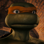 Michelangelo em As Tartarugas Mutantes Ninja e As Tartarugas Ninja: O Retorno