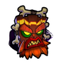 Uka Uka em Crash Team Racing Nitro-Fueled